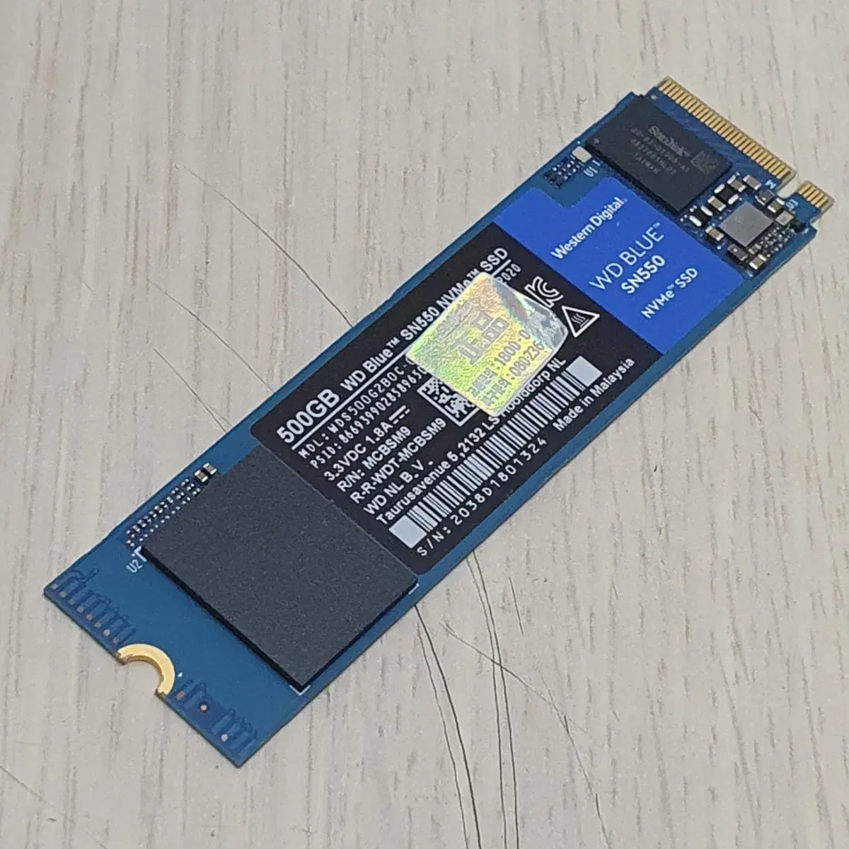 WD Blue SN550 NVMe SSD 500G 중고양품 | 브랜드 중고거래 플랫폼